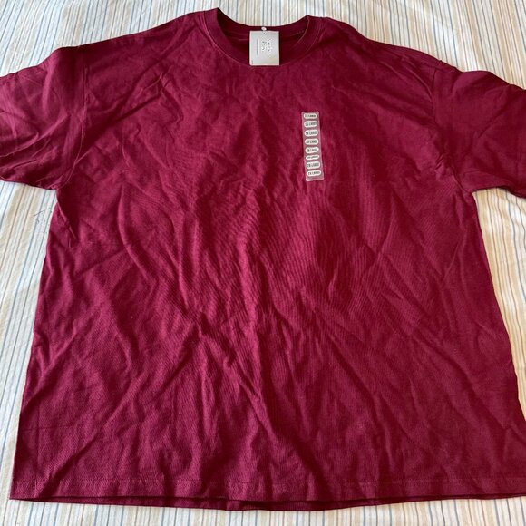 Men's XXL Starting Point Cotton T-Shirt NWT Red - Picture 1 of 3